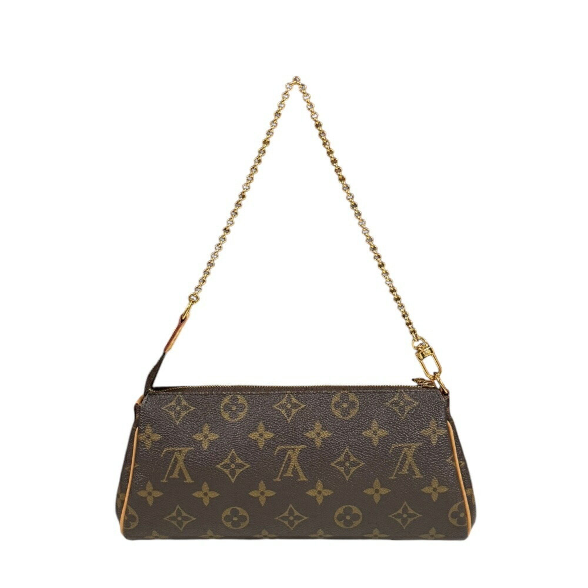 Louis Vuitton Eva Monogram Shoulder Bag Canvas M95567 Brown Women's LOUIS VUITTON 2way