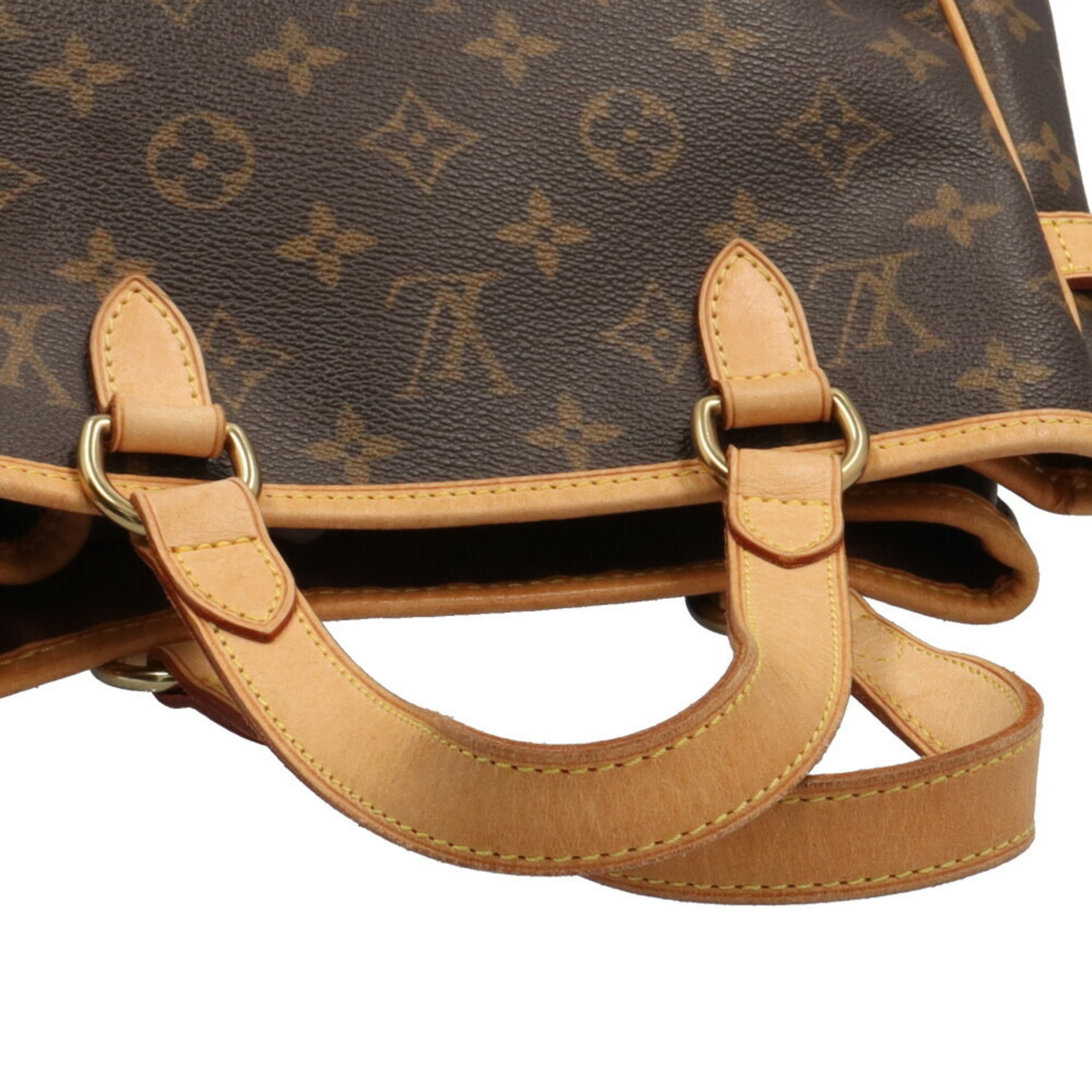 Louis Vuitton Batignolles Monogram Handbag Canvas M51156 Brown Women's LOUIS VUITTON