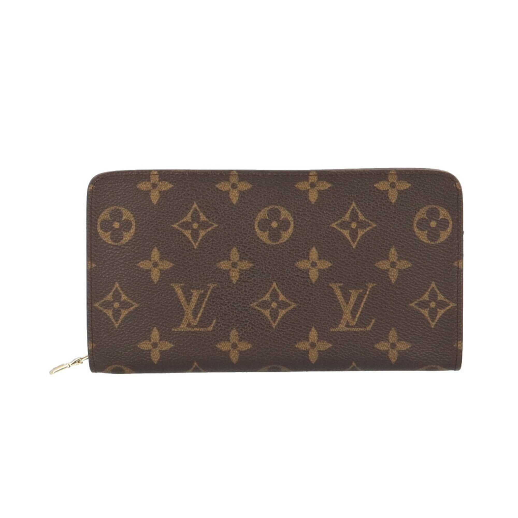 Louis Vuitton Portemonne Zip Monogram Long Wallet Canvas M61727 Unisex LOUIS VUITTON