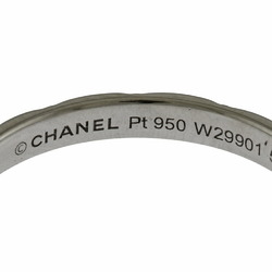 Chanel Matelasse Ring, Chanel, size 15, Pt950 platinum, unisex, CHANEL