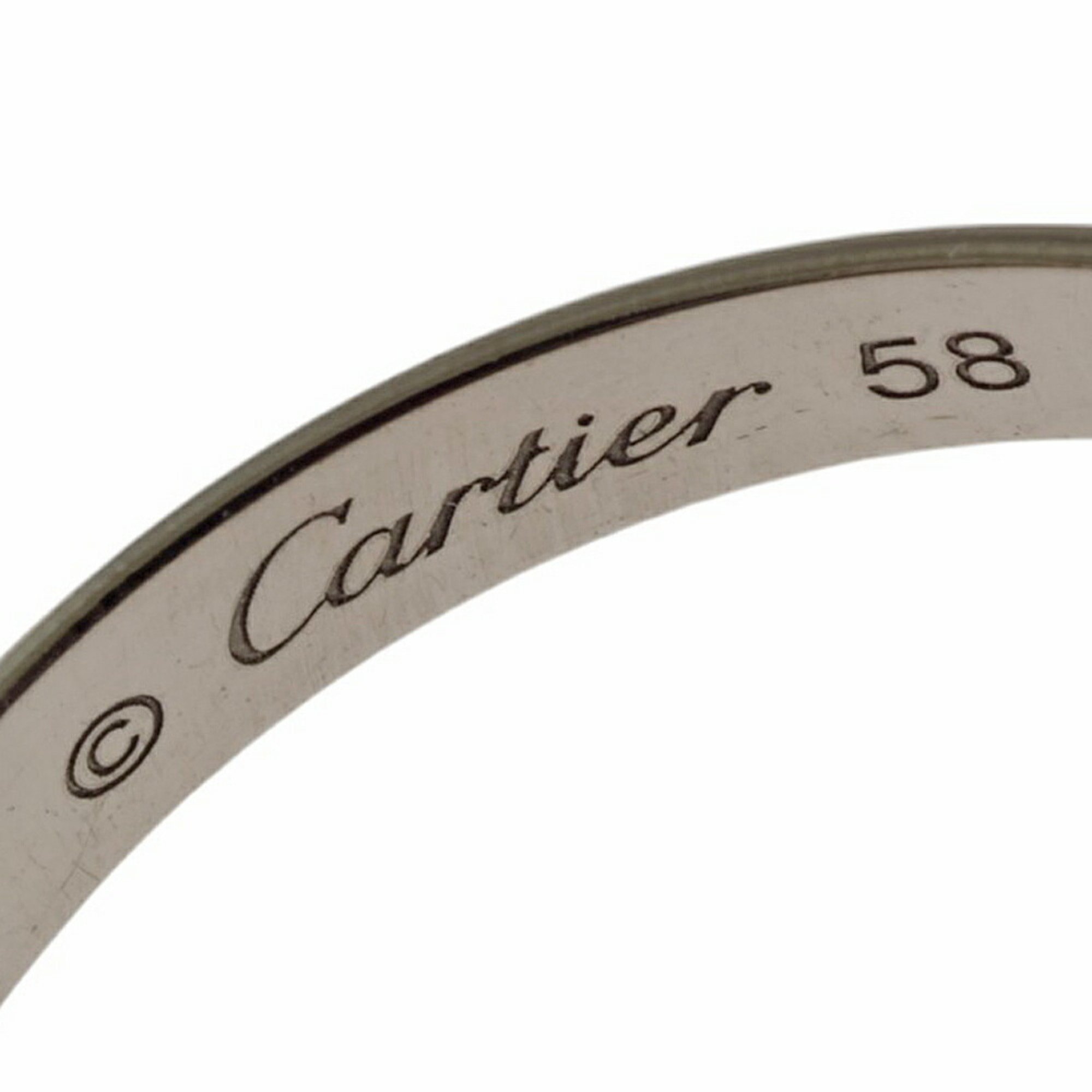 Cartier Classic Trinity Black & White Ring, Cartier, size 18, 18k, unisex, CARTIER