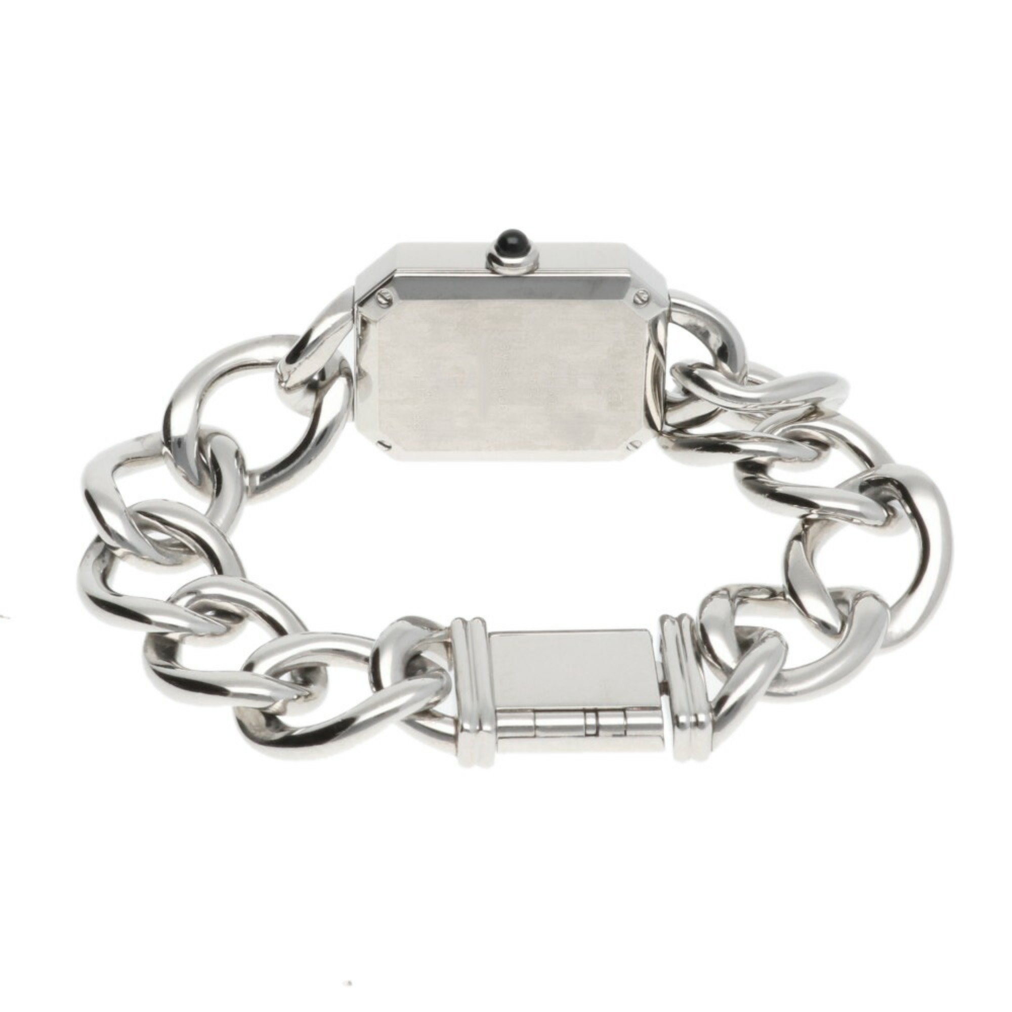 Chanel Premiere L Watch Stainless Steel H0421-L Quartz Ladies CHANEL Chain Bracelet