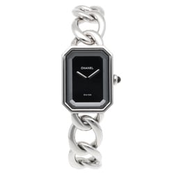 Chanel Premiere L Watch Stainless Steel H0421-L Quartz Ladies CHANEL Chain Bracelet