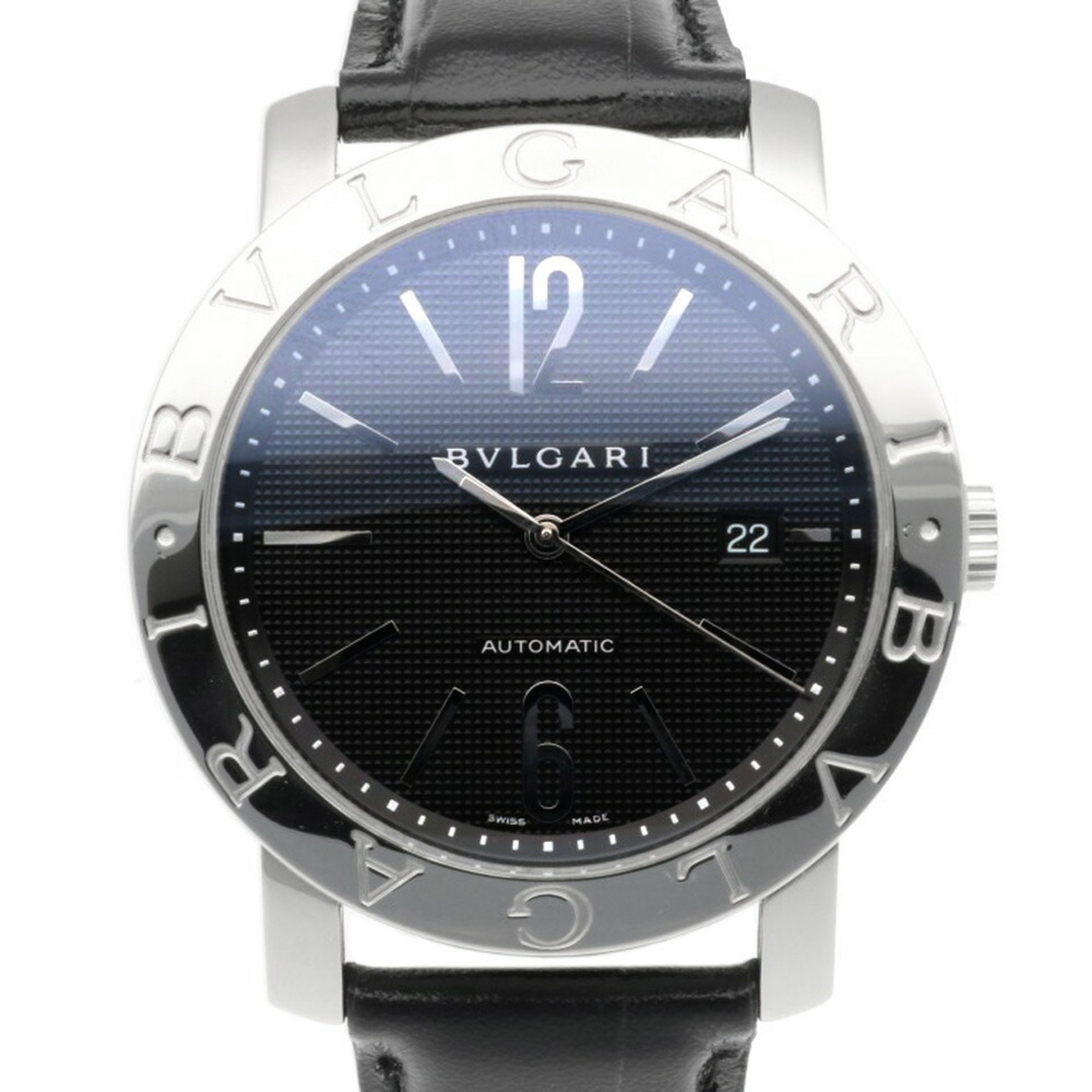 BVLGARI Wristwatch Stainless Steel BB42SL Automatic Men's