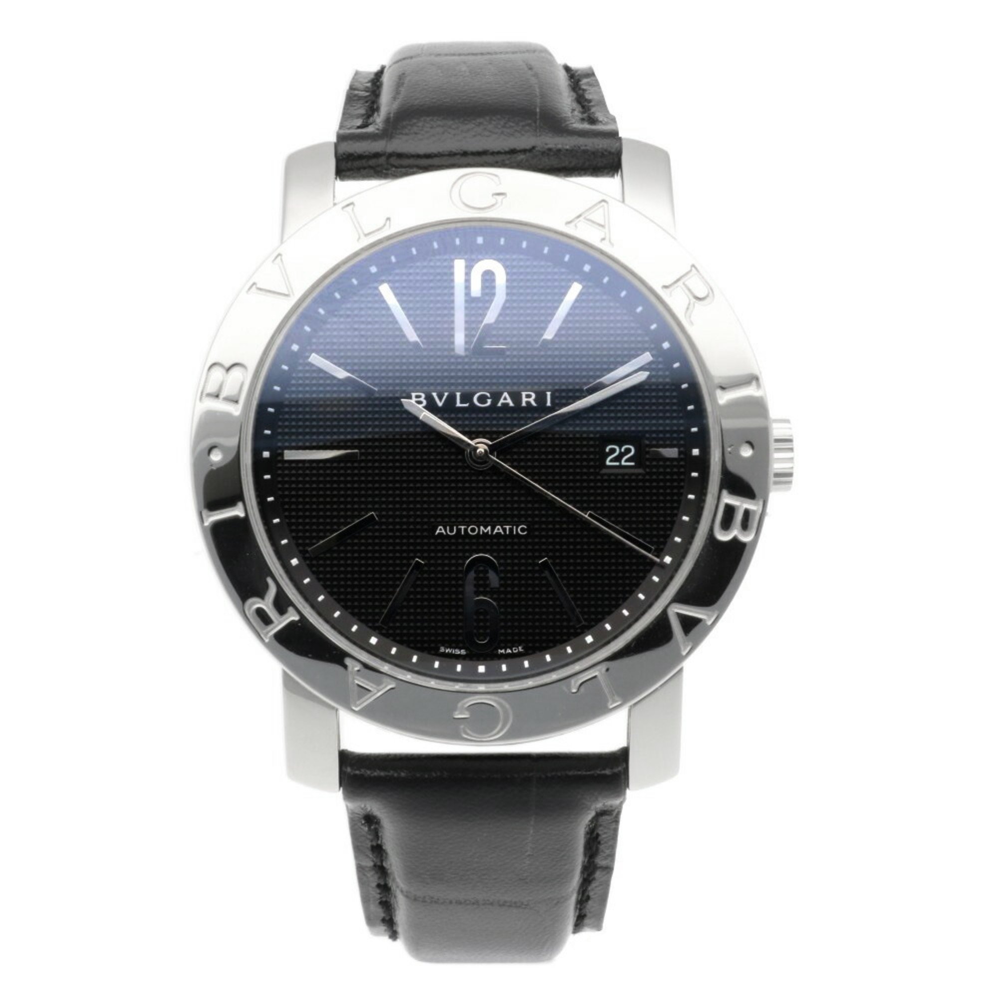 BVLGARI Wristwatch Stainless Steel BB42SL Automatic Men's