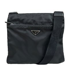 Prada Shoulder Bag Nylon Black Unisex PRADA