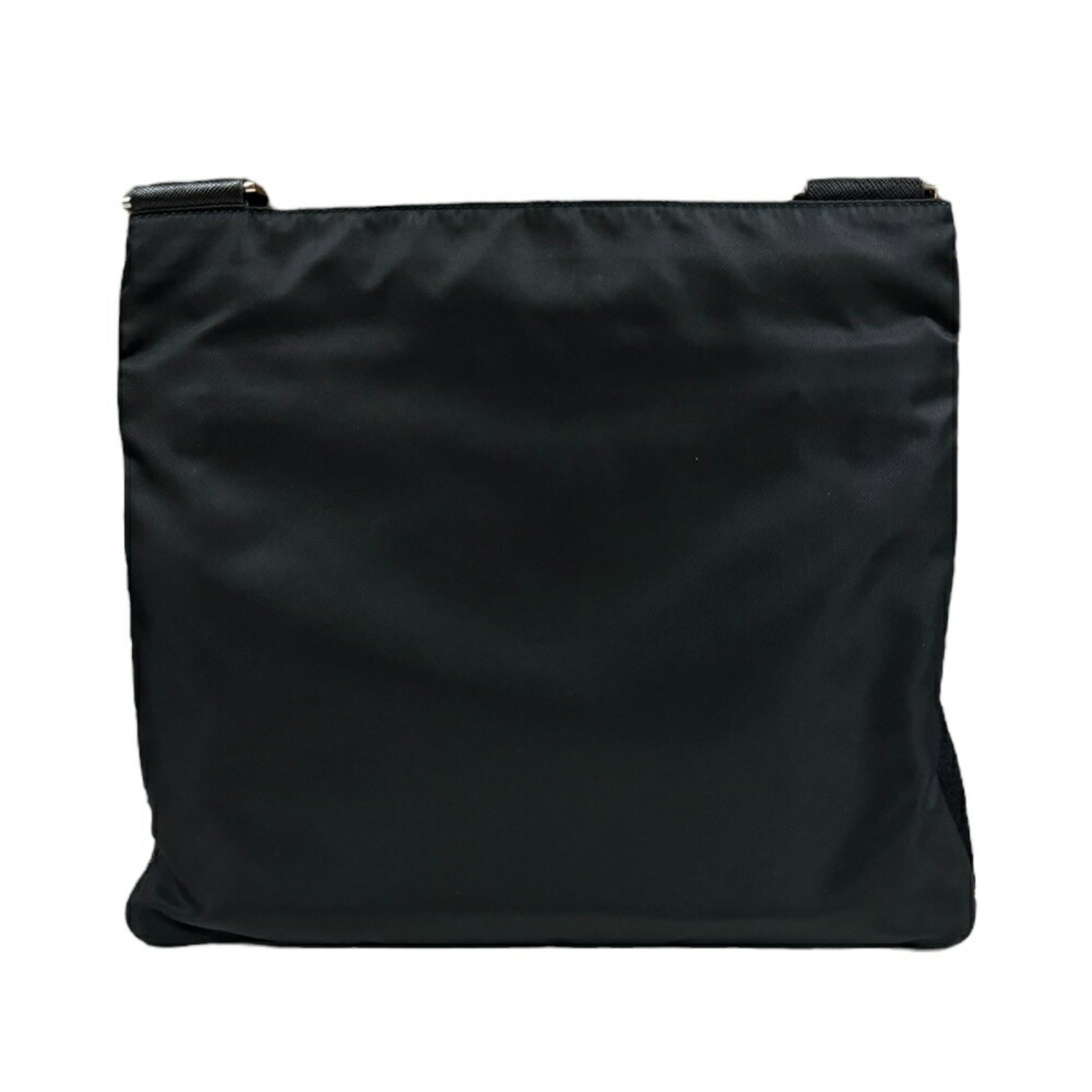 Prada Shoulder Bag Nylon Black Unisex PRADA