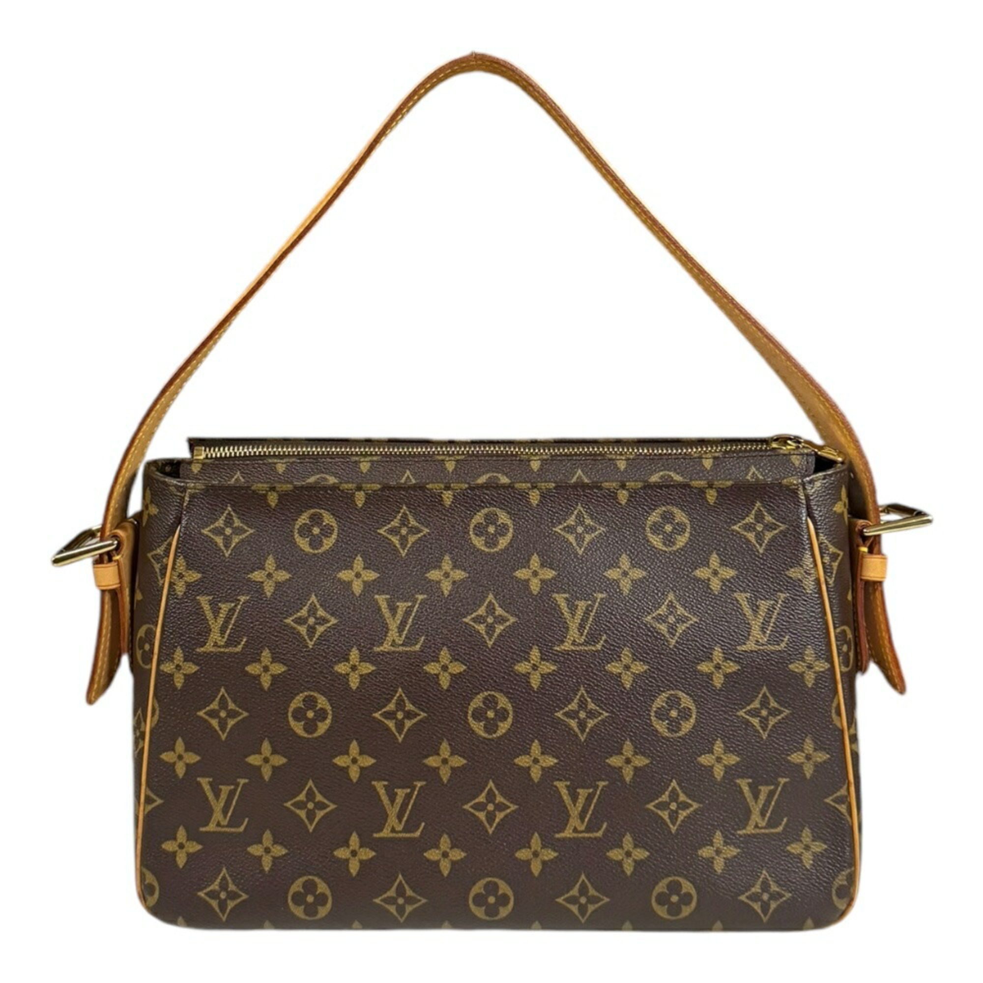 Louis Vuitton Viva Cite GM Monogram Shoulder Bag Canvas M51163 Brown Women's LOUIS VUITTON