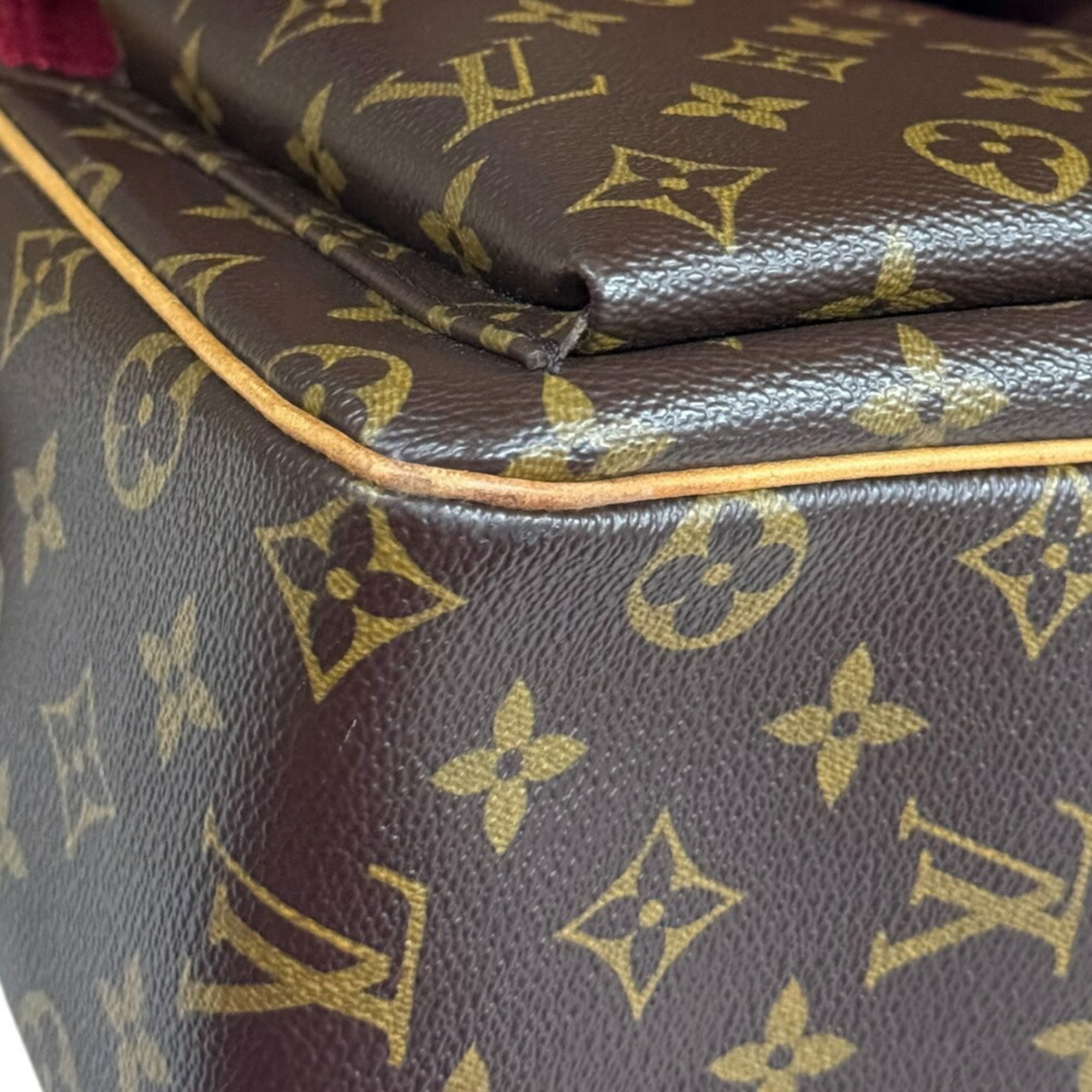 Louis Vuitton Viva Cite GM Monogram Shoulder Bag Canvas M51163 Brown Women's LOUIS VUITTON