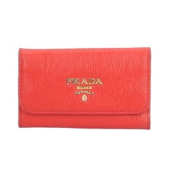 Prada Saffiano Key Case Leather 1PG222 Women's PRADA