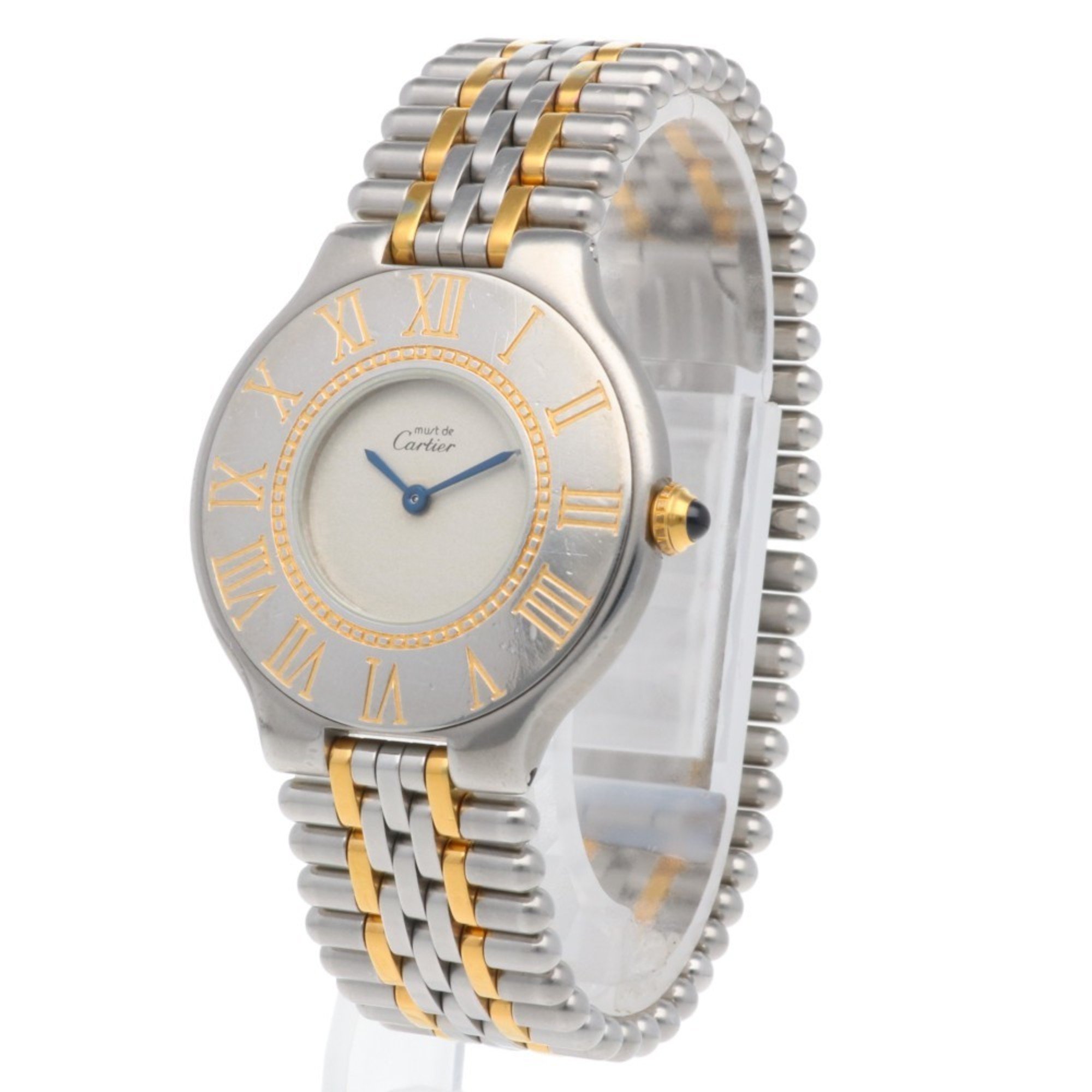 Cartier Must 21 Watch Stainless Steel Quartz Unisex CARTIER Non-Waterproof Reason for sale