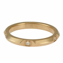 Tiffany True Band Ring, size 11.5, 18k gold, diamond, women's, TIFFANY&Co.