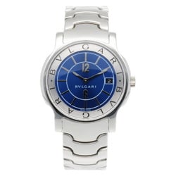 BVLGARI Solotempo Watch Stainless Steel ST35S Quartz Men's