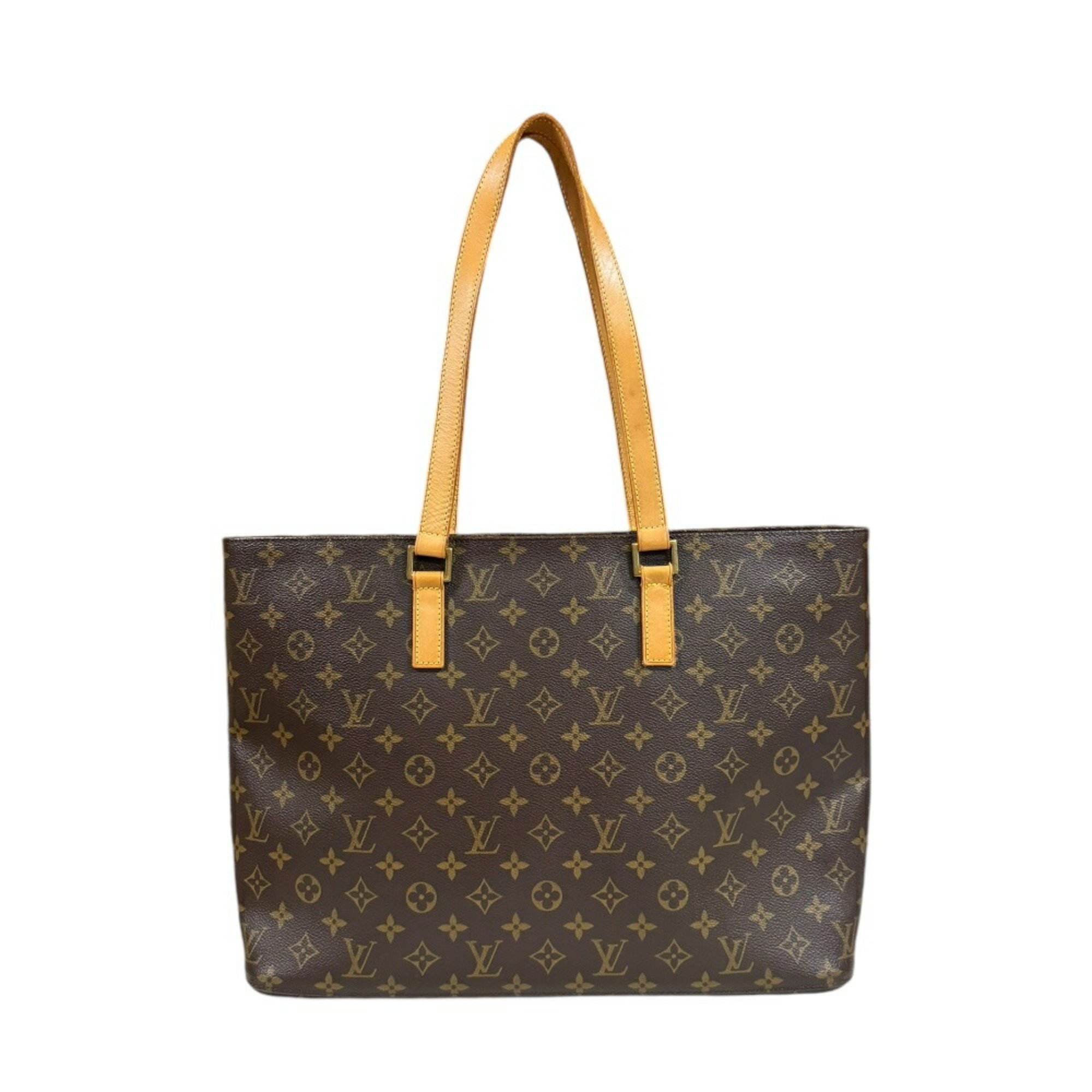 Louis Vuitton Leco Monogram Tote Bag Canvas M51155 Brown Women's LOUIS VUITTON