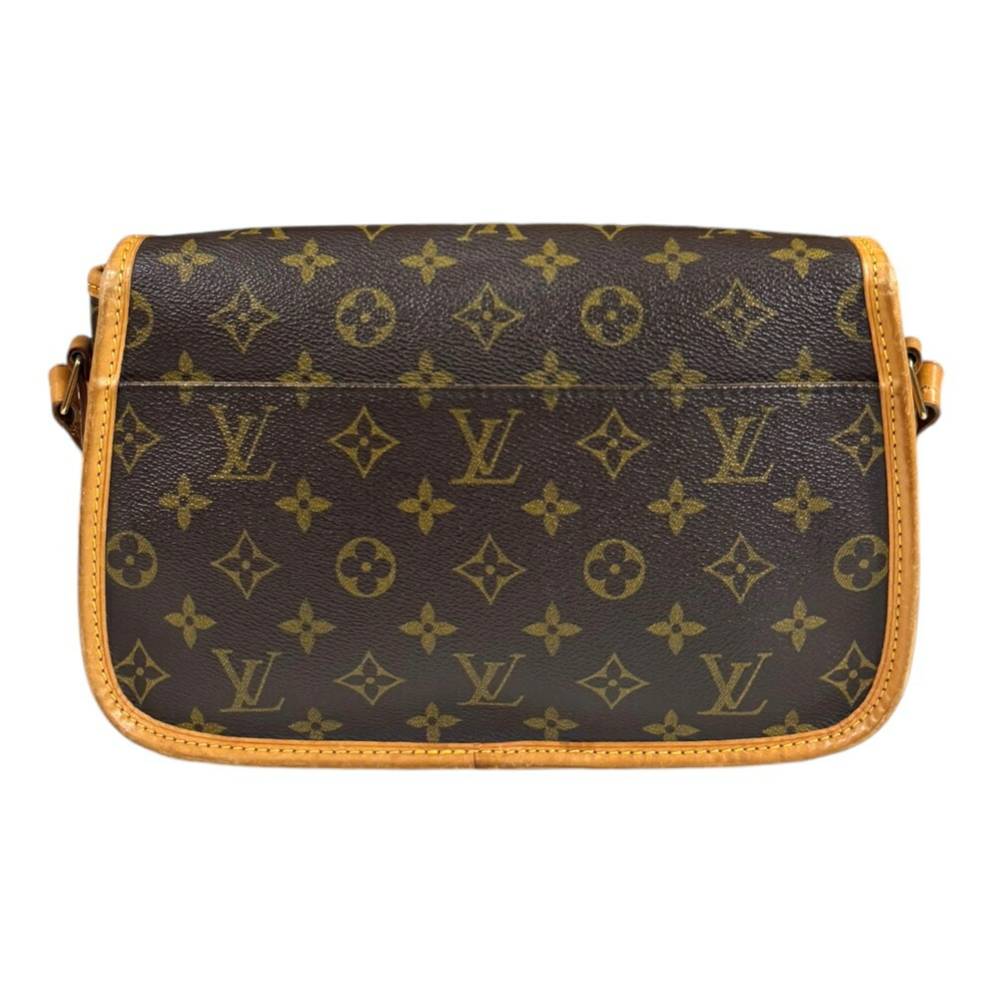 Louis Vuitton Sologne Monogram Shoulder Bag Canvas M42250 Brown Women's LOUIS VUITTON