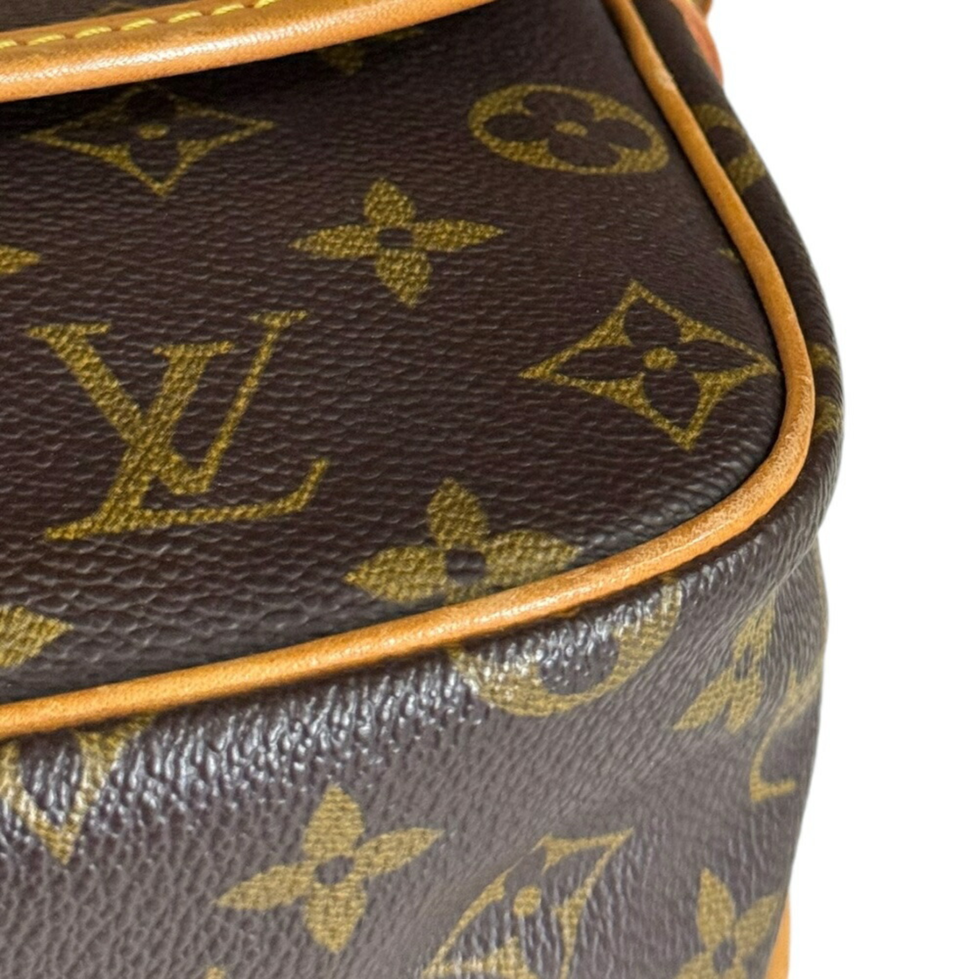 Louis Vuitton Sologne Monogram Shoulder Bag Canvas M42250 Brown Women's LOUIS VUITTON