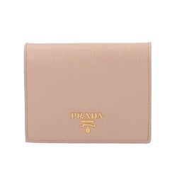 Prada Saffiano Bi-fold Wallet Leather 1MV204 Women's PRADA