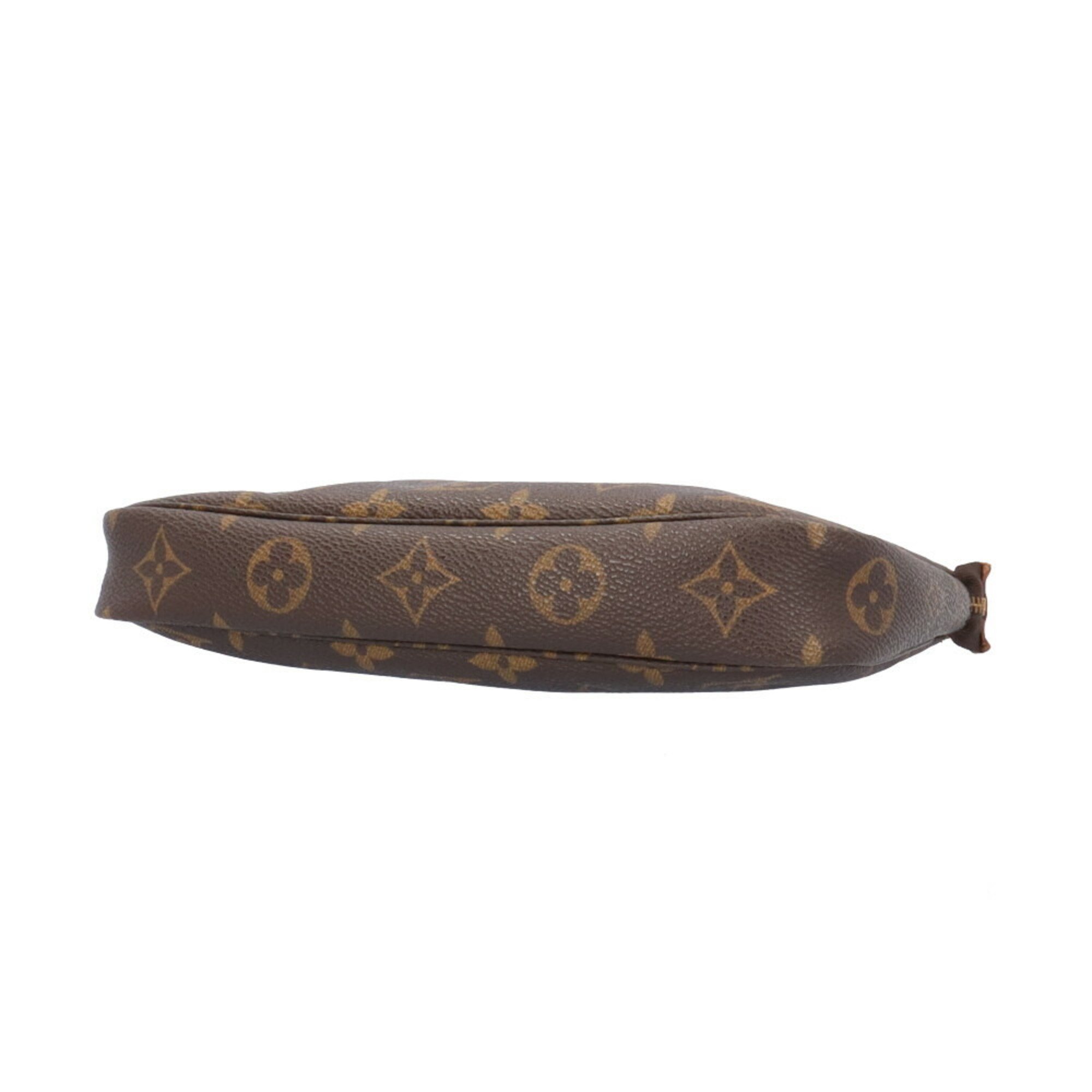 Louis Vuitton Pochette Accessoires Monogram Handbag Canvas M51980 Brown Women's LOUIS VUITTON