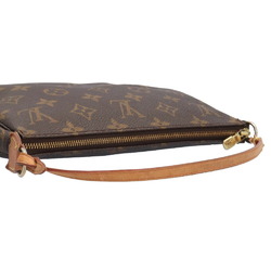 Louis Vuitton Pochette Accessoires Monogram Handbag Canvas M51980 Brown Women's LOUIS VUITTON