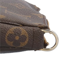 Louis Vuitton Pochette Accessoires Monogram Handbag Canvas M51980 Brown Women's LOUIS VUITTON