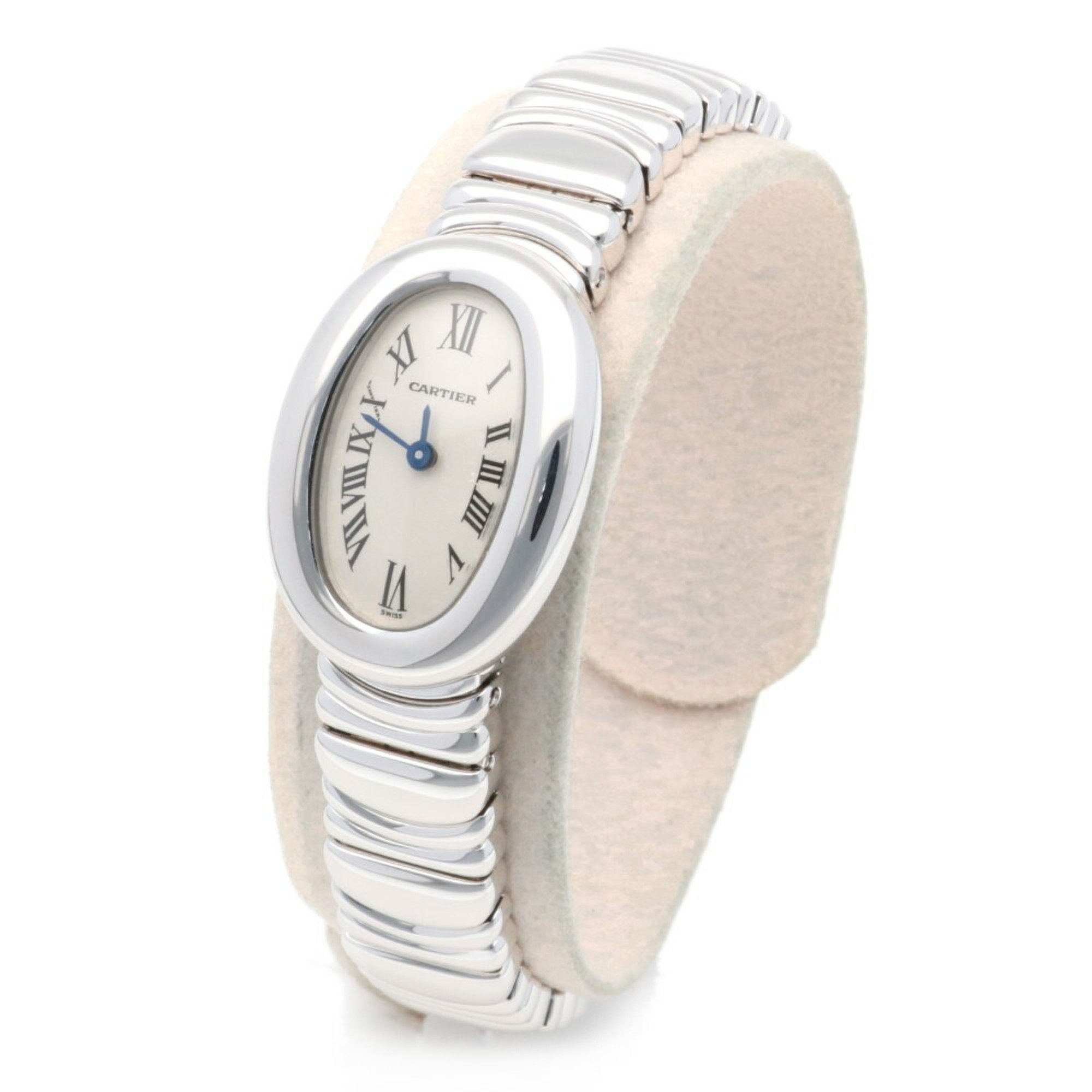 Cartier Baignoire Watch 18K W15189L2 Quartz Ladies CARTIER Manufacturer's Finished