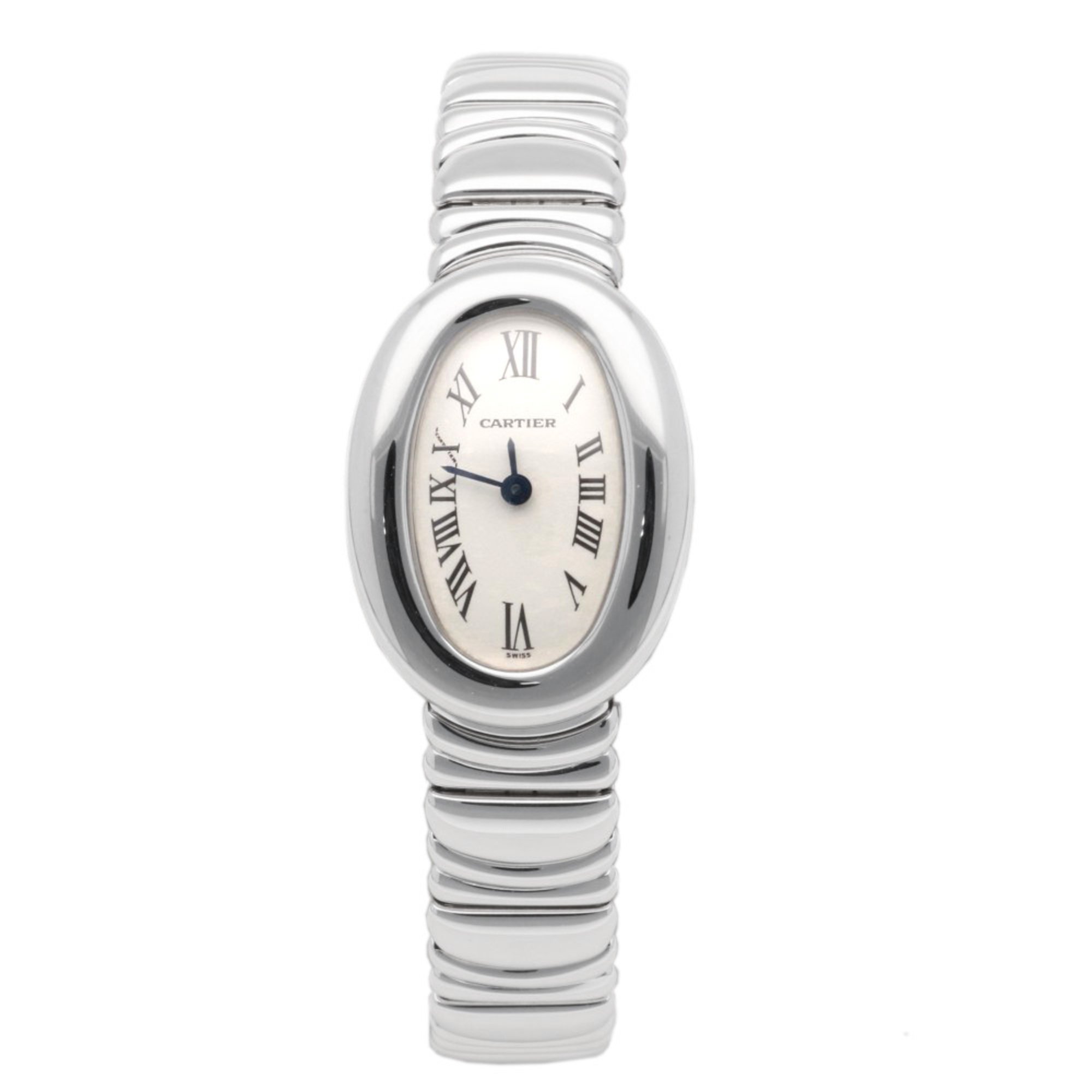 Cartier Baignoire Watch 18K W15189L2 Quartz Ladies CARTIER Manufacturer's Finished