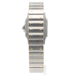 Cartier Santos Galbee LM Watch Stainless Steel 1566 Quartz Unisex CARTIER