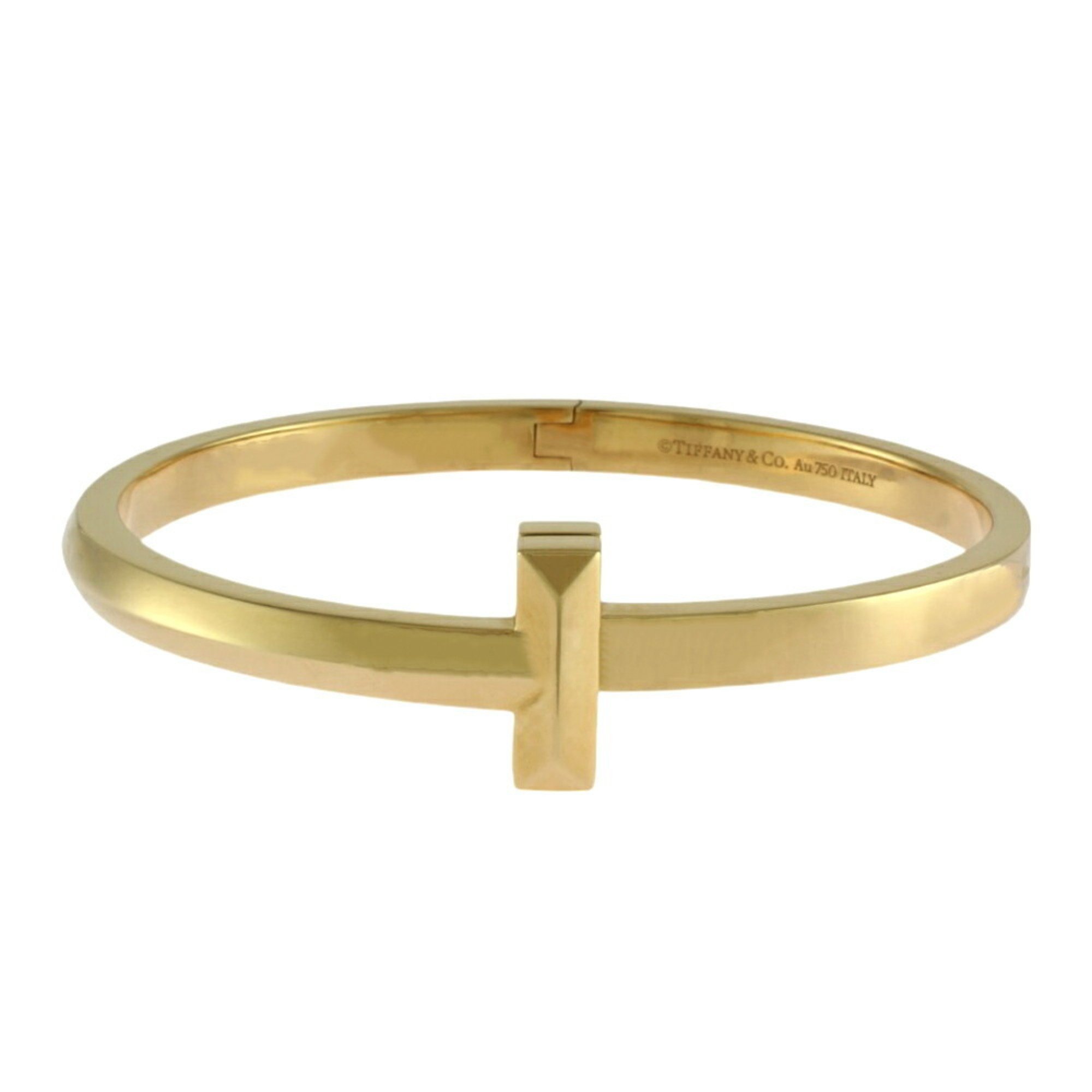 Tiffany T-One Bangle 18K Gold Women's TIFFANY&Co.