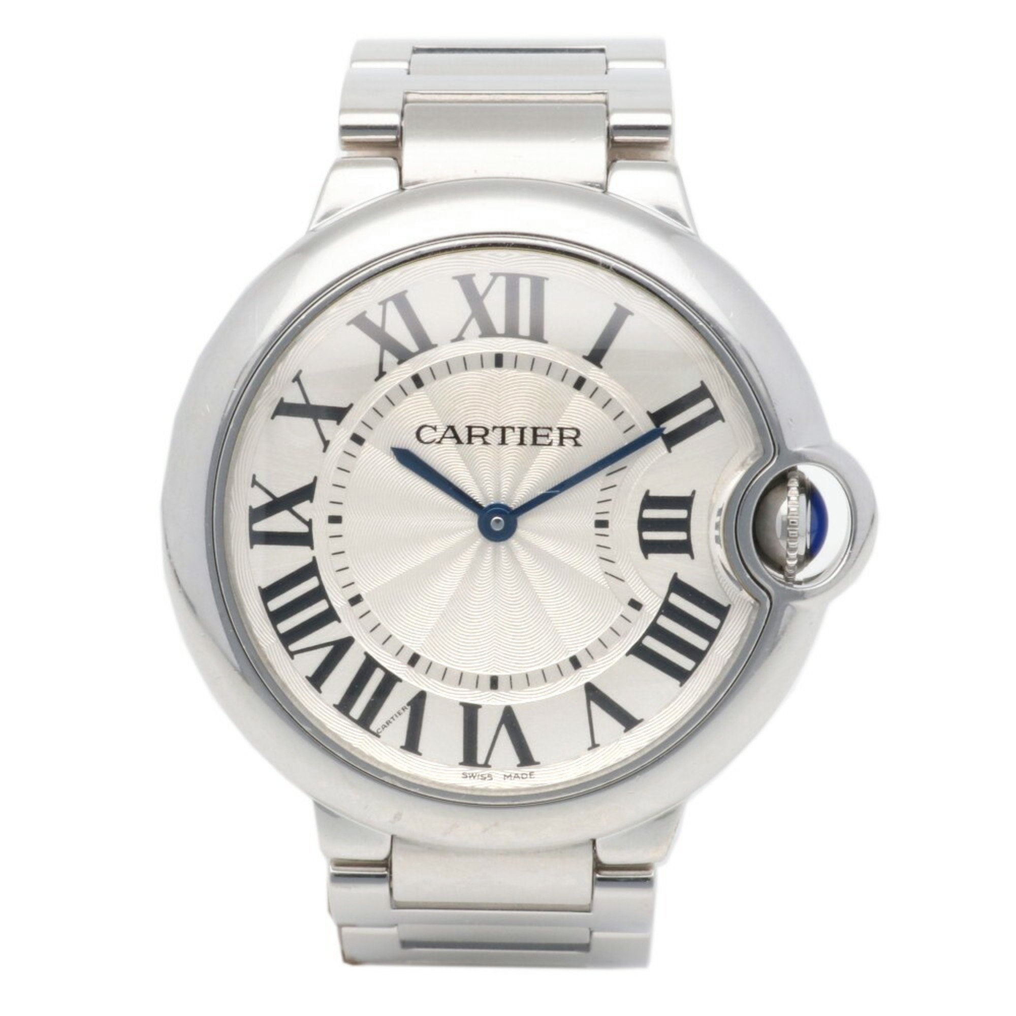 Cartier Ballon Bleu Watch Stainless Steel 3005 Quartz Unisex CARTIER