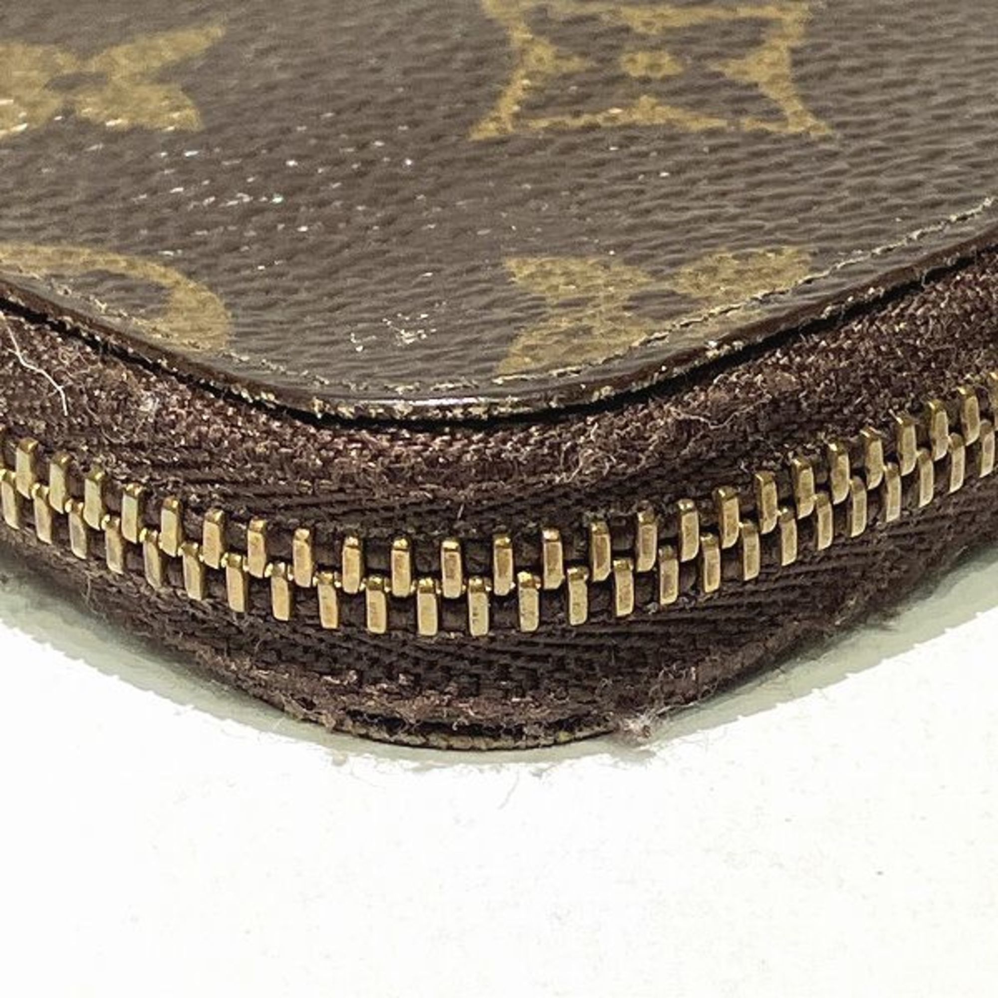 Louis Vuitton Monogram Pochette 6Cr M62610 Key Case Round Men's Women's Accessories