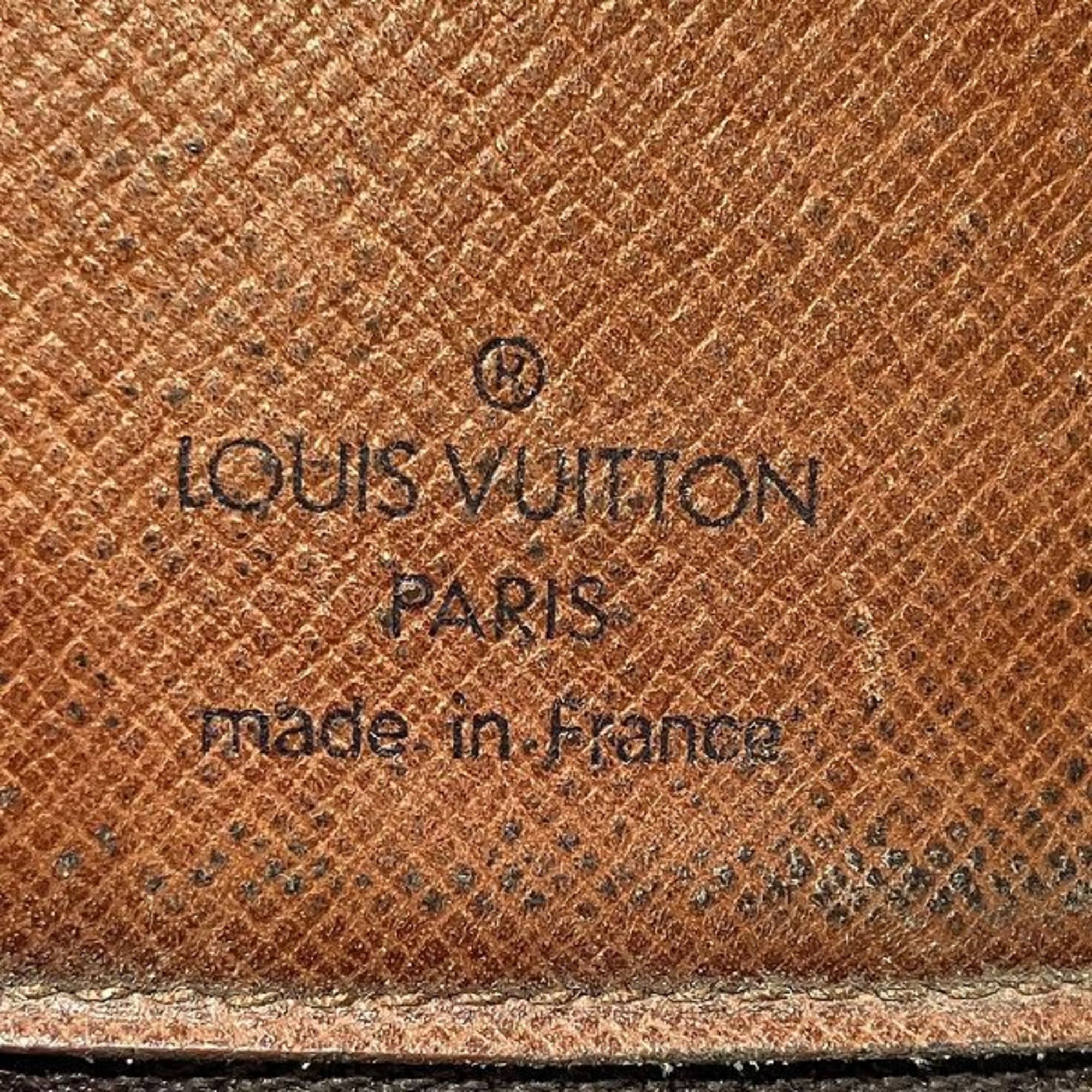 Louis Vuitton Monogram Pochette 6Cr M62610 Key Case Round Men's Women's Accessories