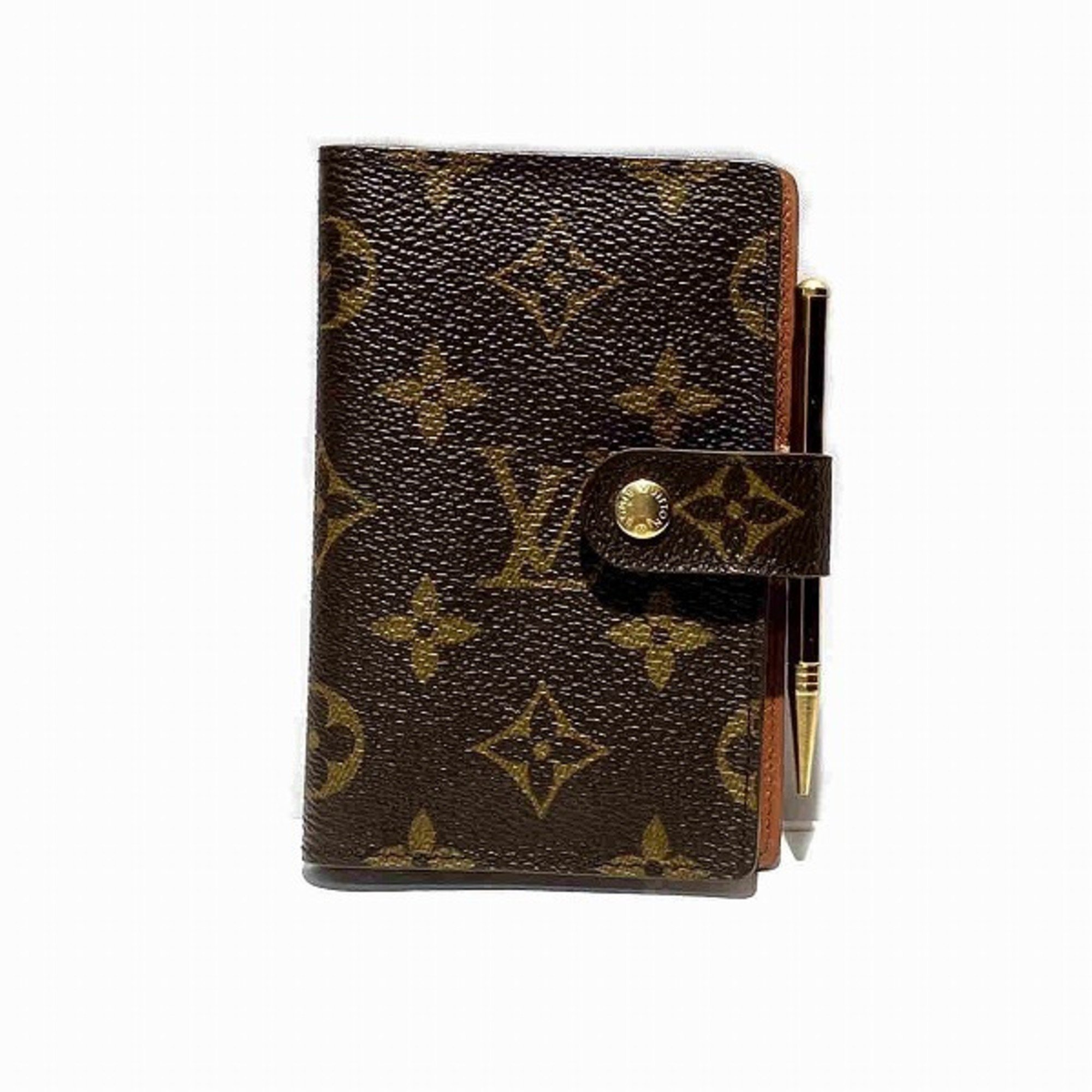 Louis Vuitton Monogram Line Agenda R20007 Men's and Women's Accessories