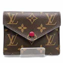 Louis Vuitton Monogram Portefeuille Victorine M41938 Tri-fold Wallet for Women