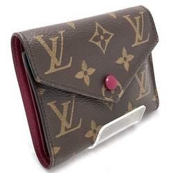 Louis Vuitton Monogram Portefeuille Victorine M41938 Tri-fold Wallet for Women