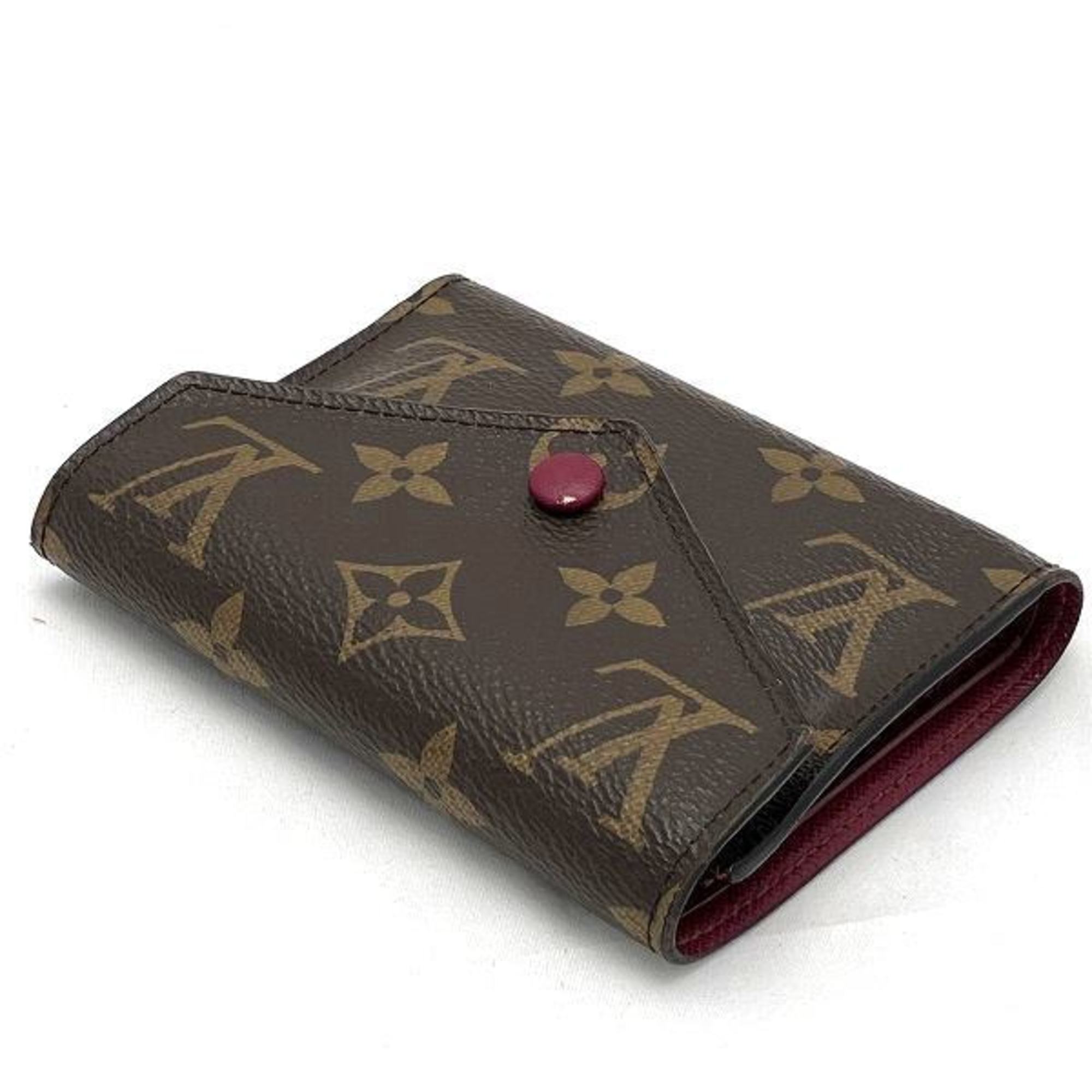 Louis Vuitton Monogram Portefeuille Victorine M41938 Tri-fold Wallet for Women