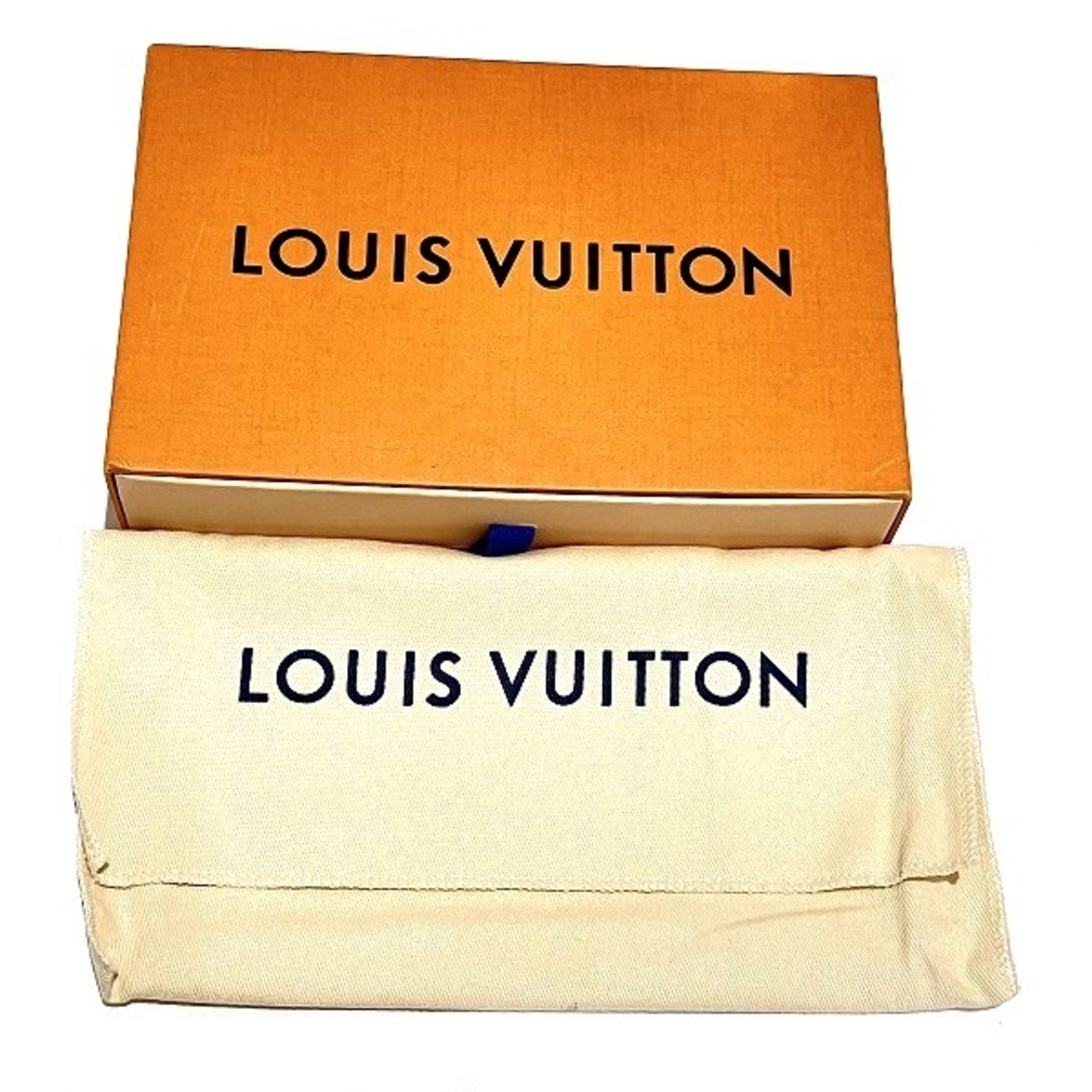 Louis Vuitton Monogram Portefeuille Brazza M66540 Long Wallet for Men and Women