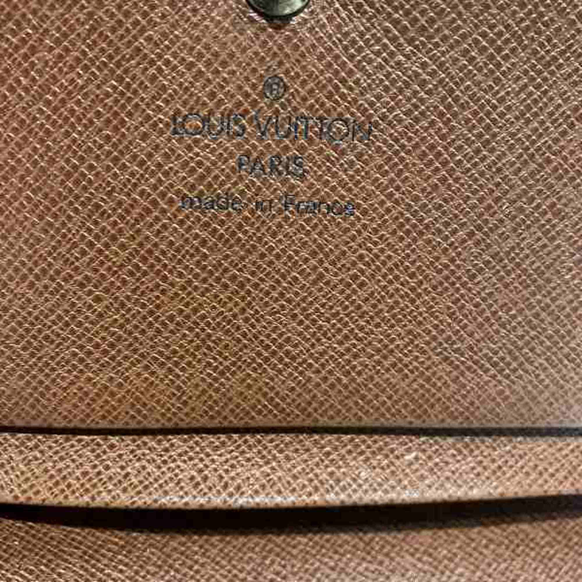 Louis Vuitton Monogram Porte Monnaie Tresor M61730 Bi-fold Wallet for Men and Women