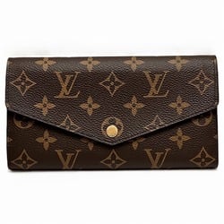 Louis Vuitton Monogram Portefeuille Sarah M62234 Fuchsia Long Wallet Bi-fold for Women