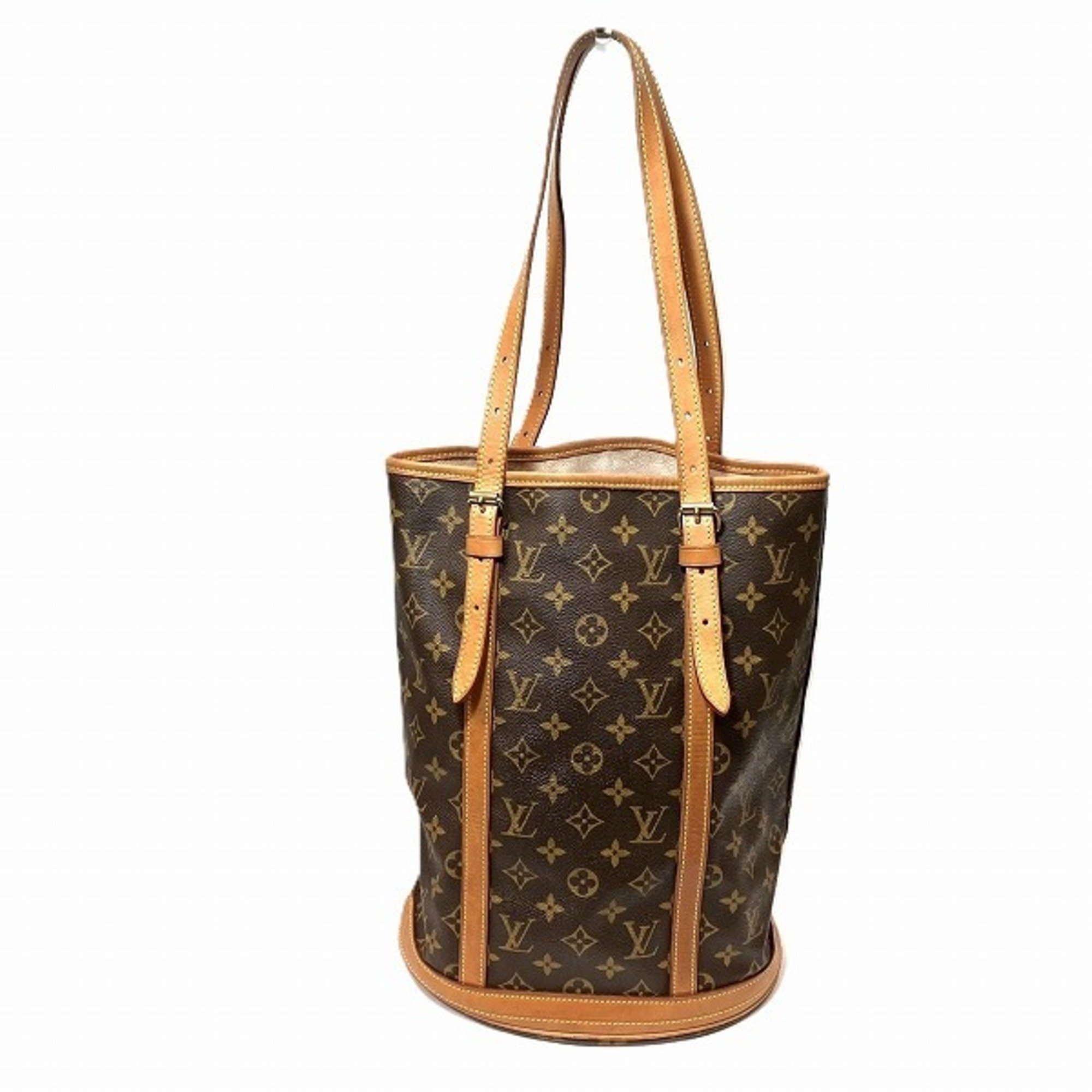 Louis Vuitton Monogram Bucket GM M42236 Bag Shoulder Tote Women's