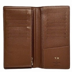 Louis Vuitton Monogram Portefeuille Brazza M66540 Long Wallet Bi-fold Men's Women's