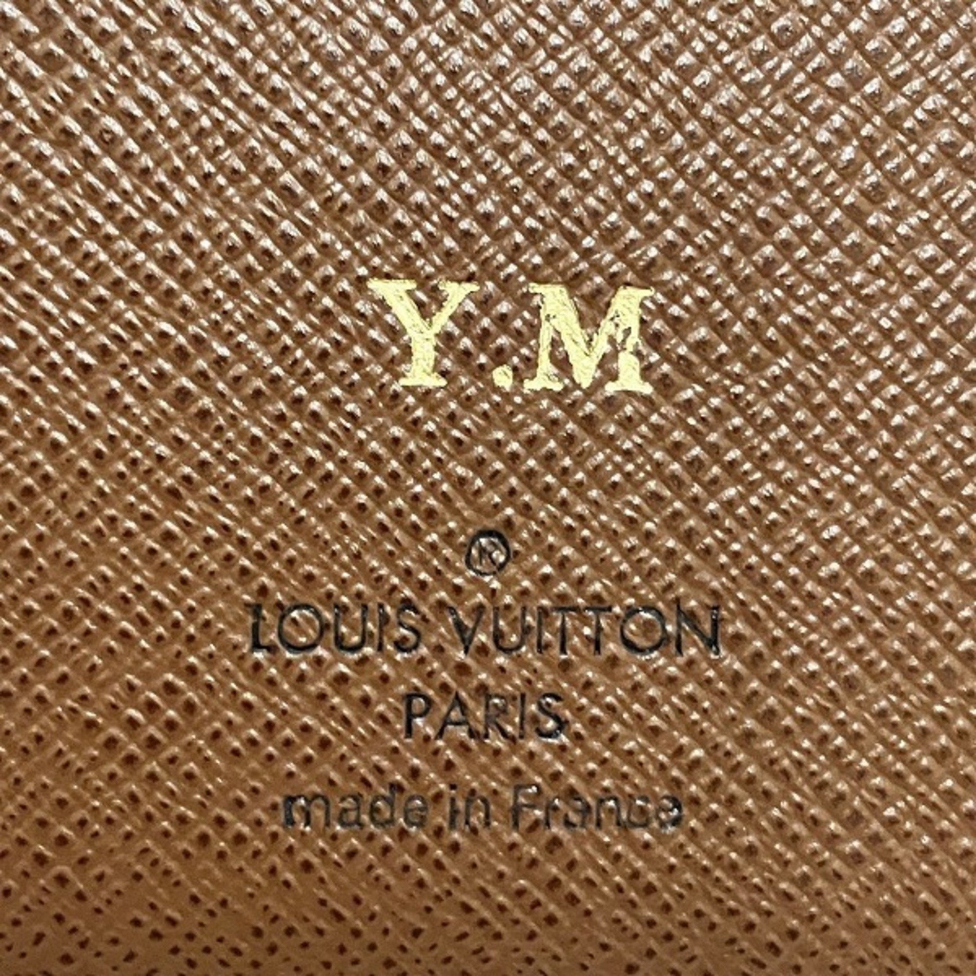 Louis Vuitton Monogram Portefeuille Brazza M66540 Long Wallet Bi-fold Men's Women's