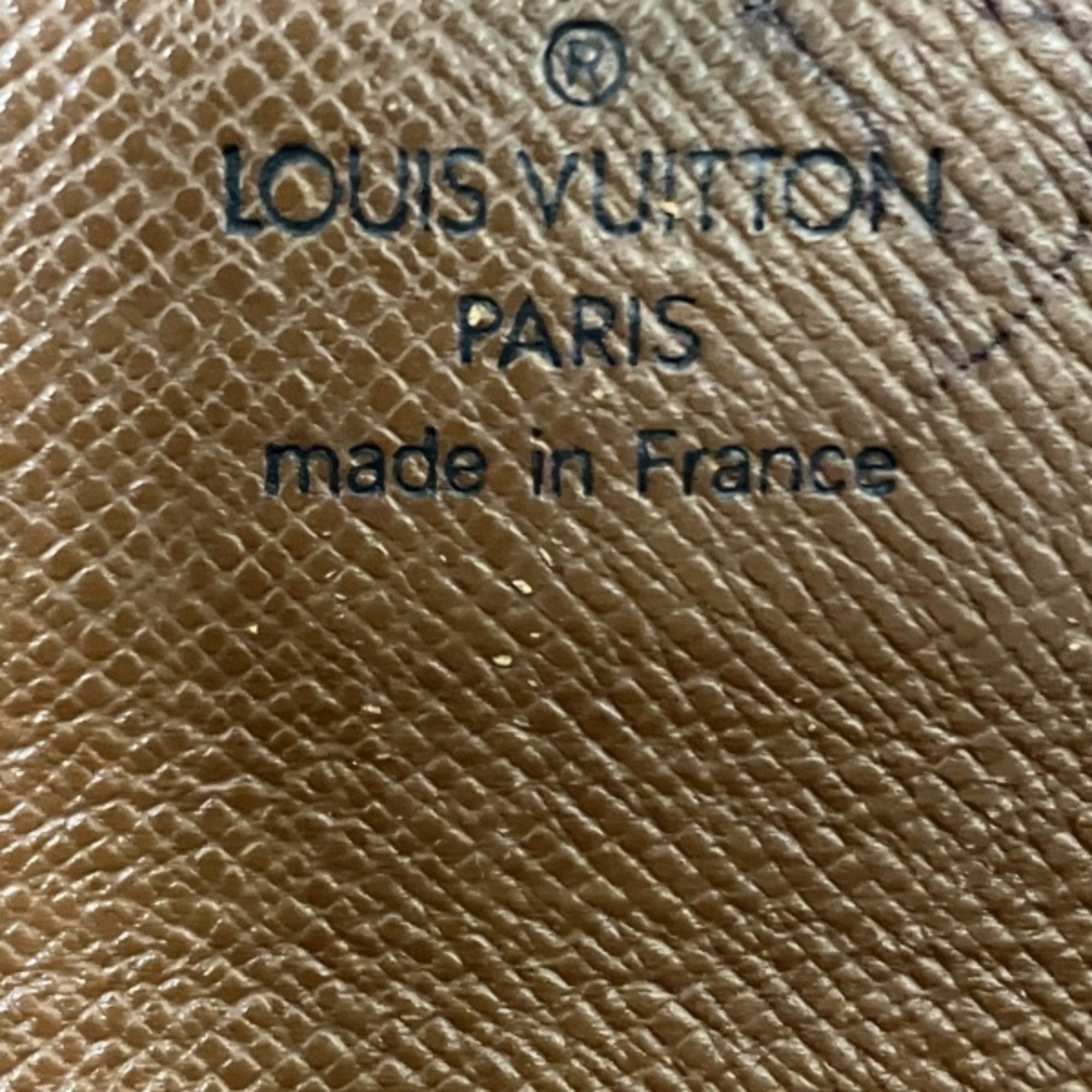 Louis Vuitton Monogram Pochette Portemonnay Credit M61725 Long Wallet Bi-fold Men's Women's