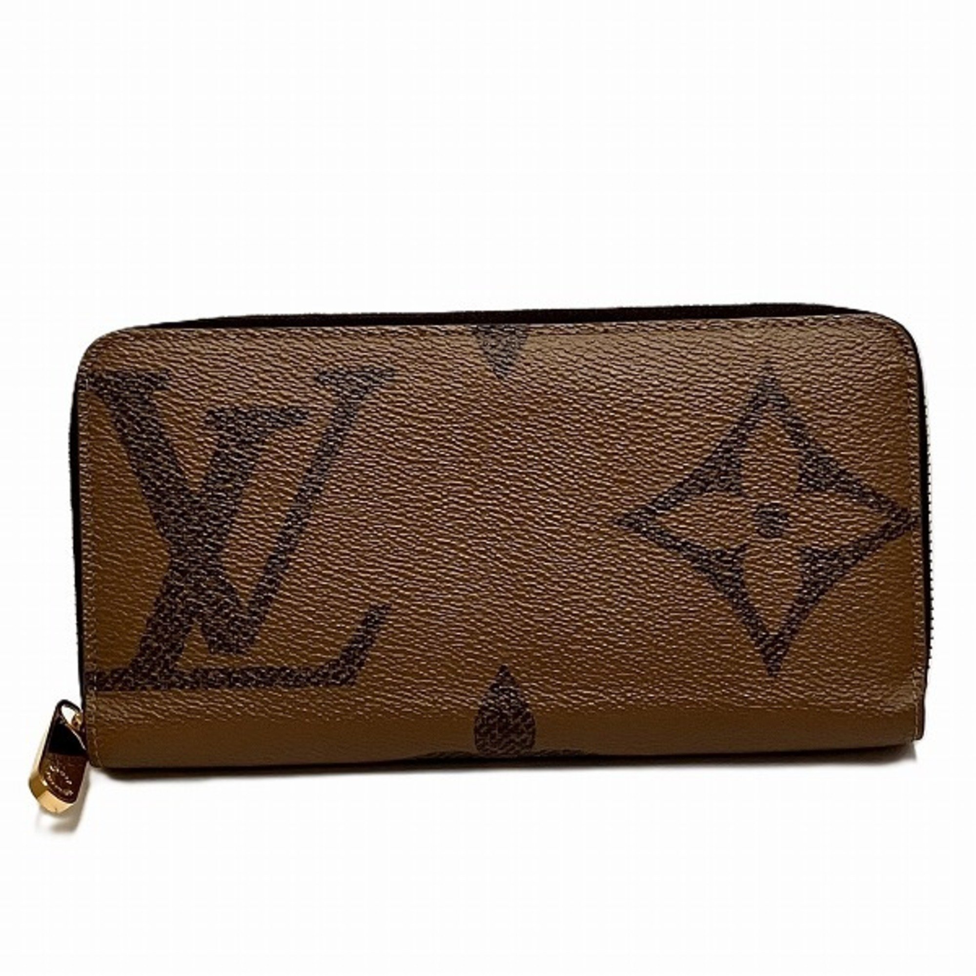 Louis Vuitton Monogram Giant Reverse Zippy Wallet M69353 Long for Men and Women