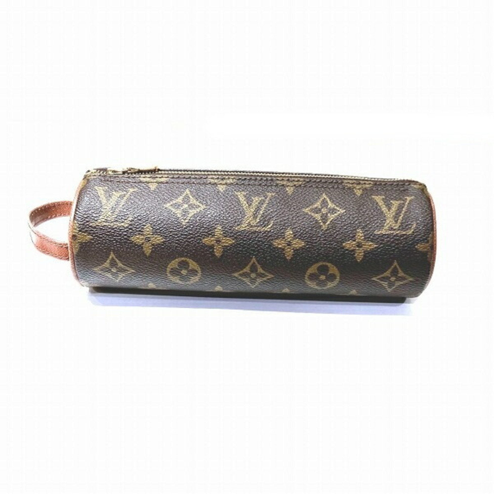 Louis Vuitton Monogram Truss Ronde M47626 Pencil Case, Small Items, Pouch, Women's Bag