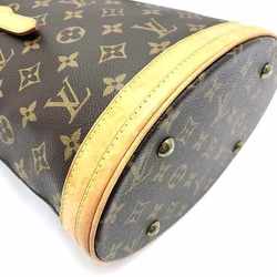 Louis Vuitton Monogram Petit Bucket M42238 Bag Tote Women's