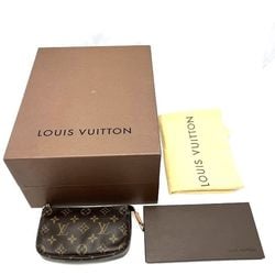 Louis Vuitton Monogram Petit Bucket M42238 Bag Tote Women's