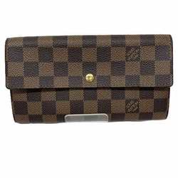 Louis Vuitton Damier Portefeuille Sarah N61726 Wallet Bi-fold for Women