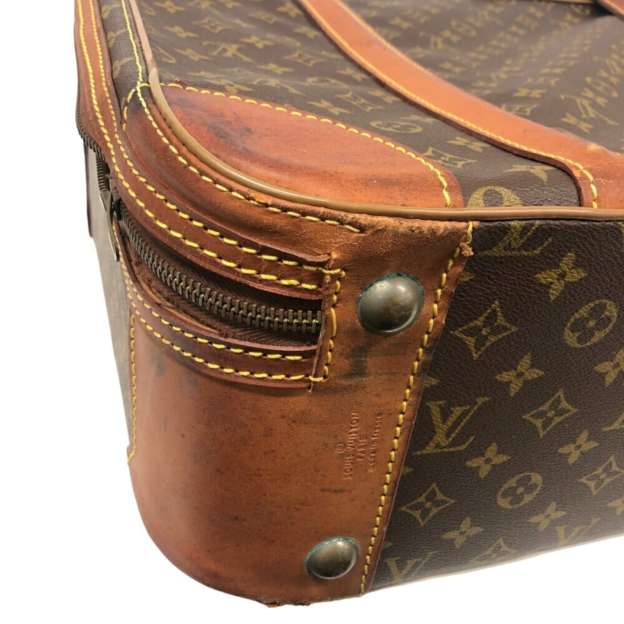 LOUIS VUITTON M23236 Stratos 60 Poigner Trunk Case Monogram Brown Unisex