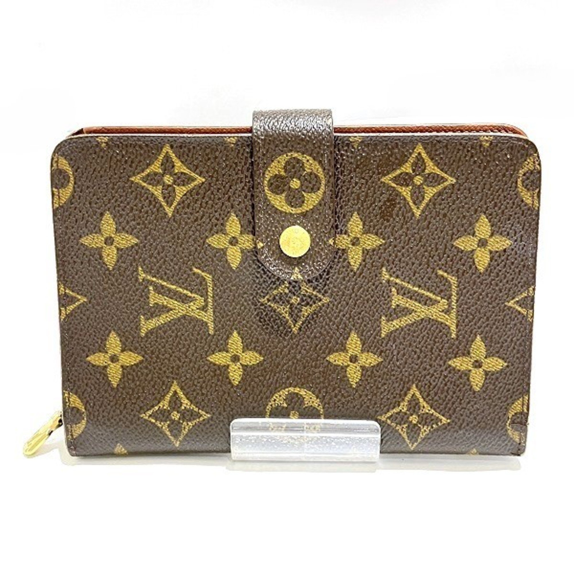 Louis Vuitton Monogram Porte Papier Zip M61207 Bi-fold Wallet for Men and Women