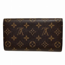 Louis Vuitton Monogram Portefeuille International M61217 Long Wallet Tri-fold for Men and Women